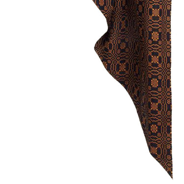 Black Mustard Lover㦙??S Knot Jacquard Gathered Swag Lined C6130011 - The Fox Decor
